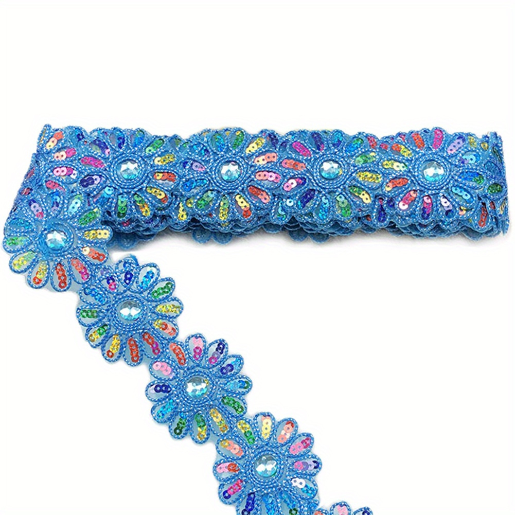 Colorful Floral Lace, 4.11 Meter